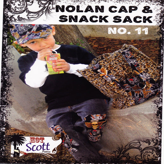 Nolan Cap & Snack Sewing Pattern - Nonna's Notions N' Sew On