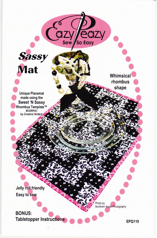Sassy Mat Quilting/Sewing Pattern - Nonna's Notions N' Sew On