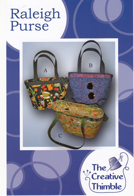Raleigh Purse Sewing Pattern - Nonna's Notions N' Sew On