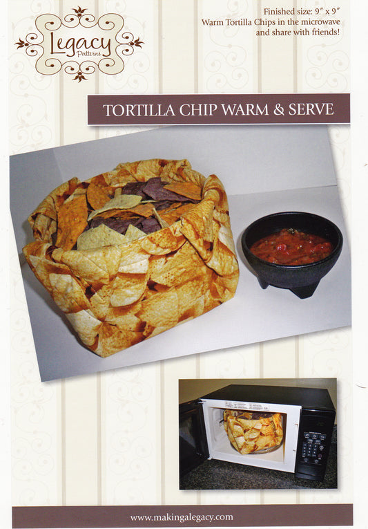 Tortilla Chip Warm & Serve Sewing Pattern - Nonna's Notions N' Sew On