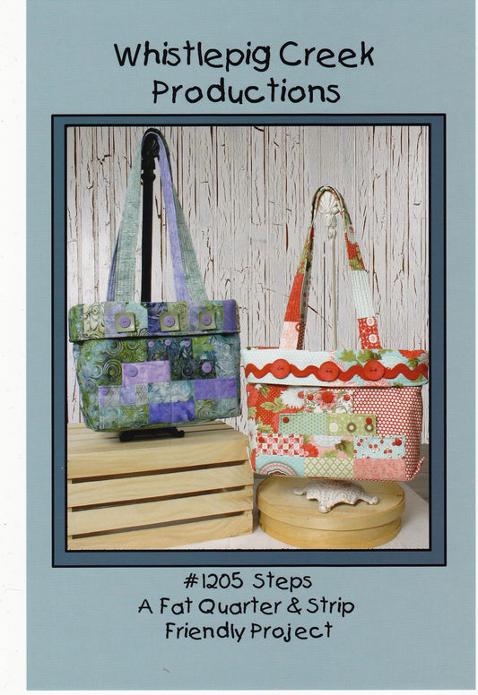Steps Purse Sewing Pattern - Nonna's Notions N' Sew On
