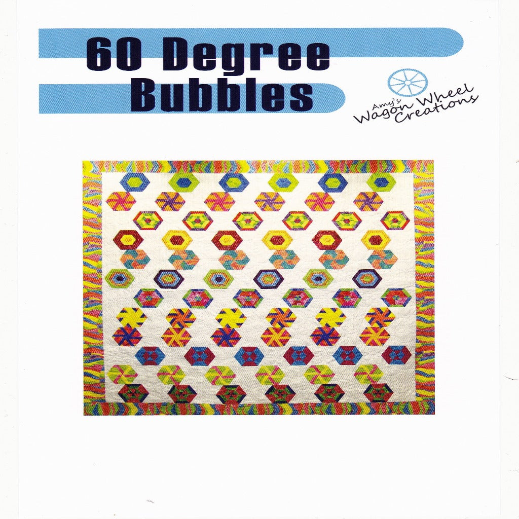 60 Degree Bubbles Quilt Pattern - Nonna's Notions N' Sew On