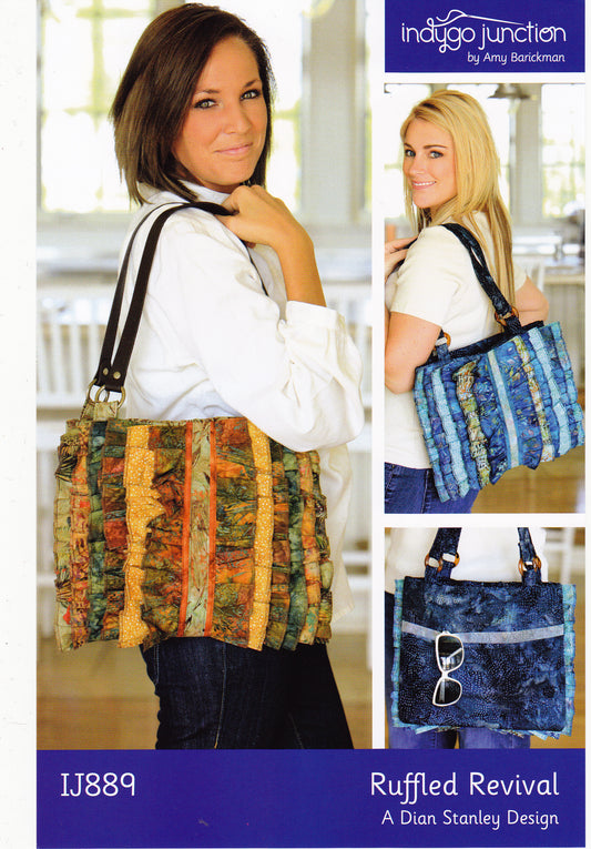 The Ruffled Revival Purse Sewing Pattern - Nonna's Notions N' Sew On