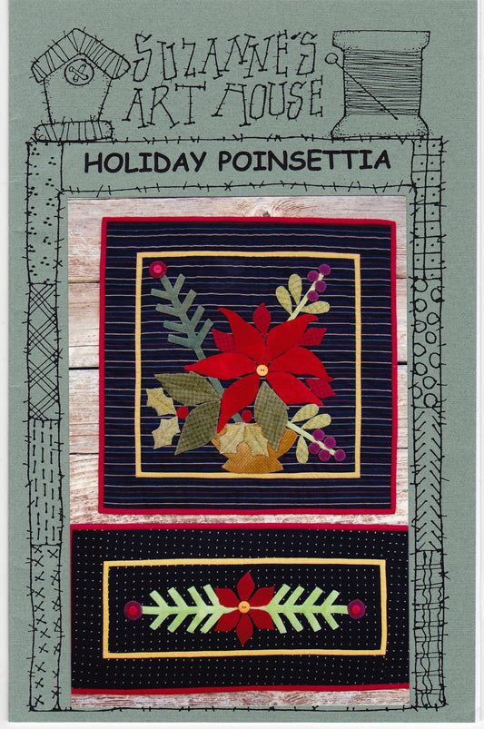 Holiday Poinsettia Quilting/Sewing Pattern - Nonna's Notions N' Sew On