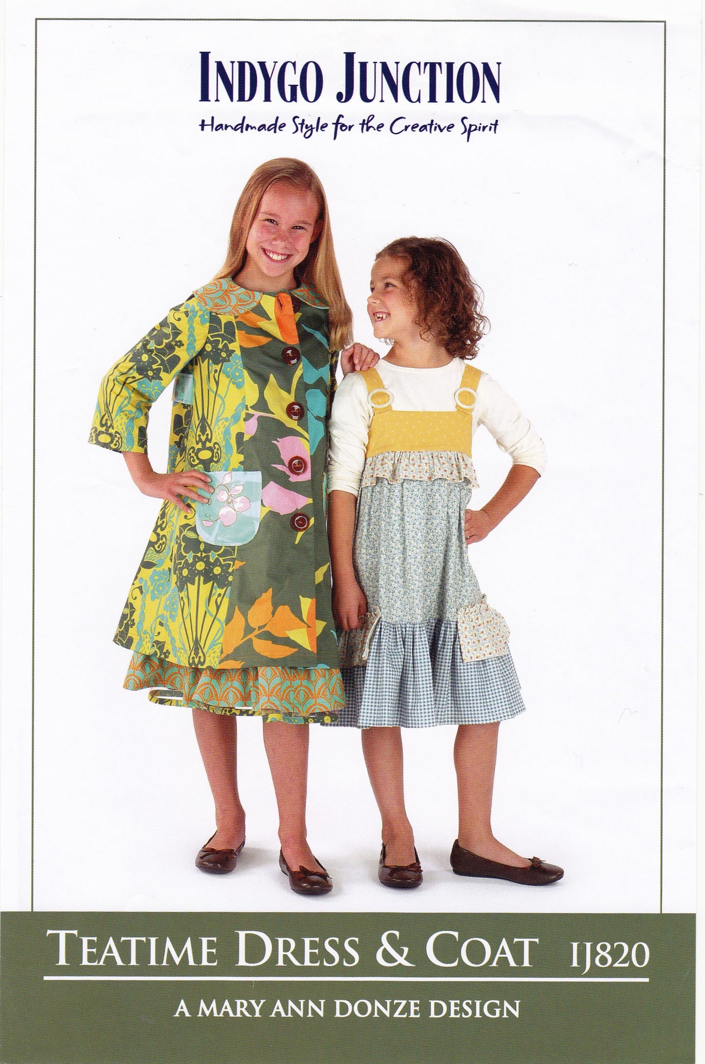 Teatime Dress & Coat Sewing Pattern - Nonna's Notions N' Sew On