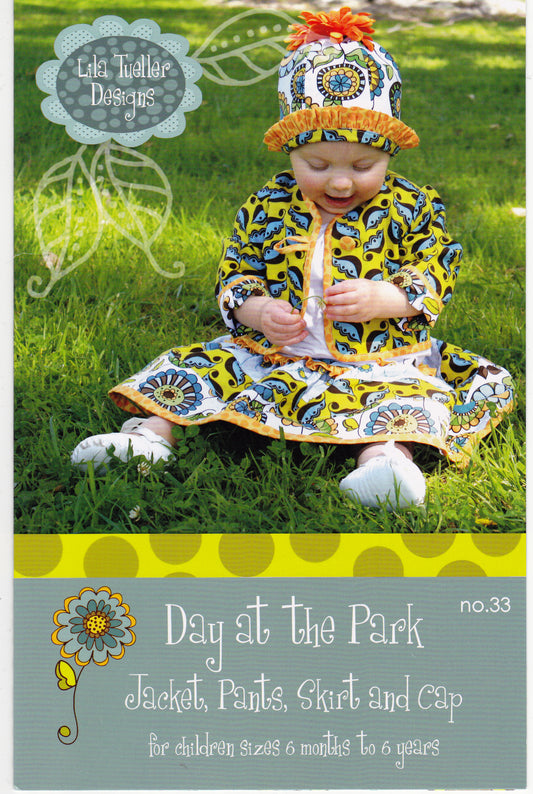 Day at the Park Sewing Pattern - Nonna's Notions N' Sew On