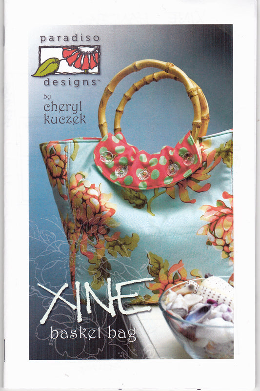 Xine Basket Bag Sewing Pattern - Nonna's Notions N' Sew On