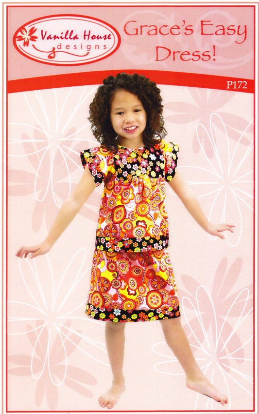 Grace's Easy Dress Sewing Pattern - Nonna's Notions N' Sew On