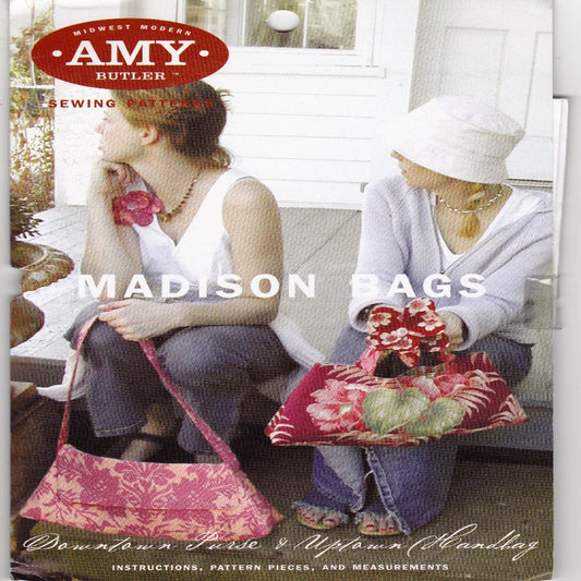 Madison Bags Sewing Pattern - Nonna's Notions N' Sew On