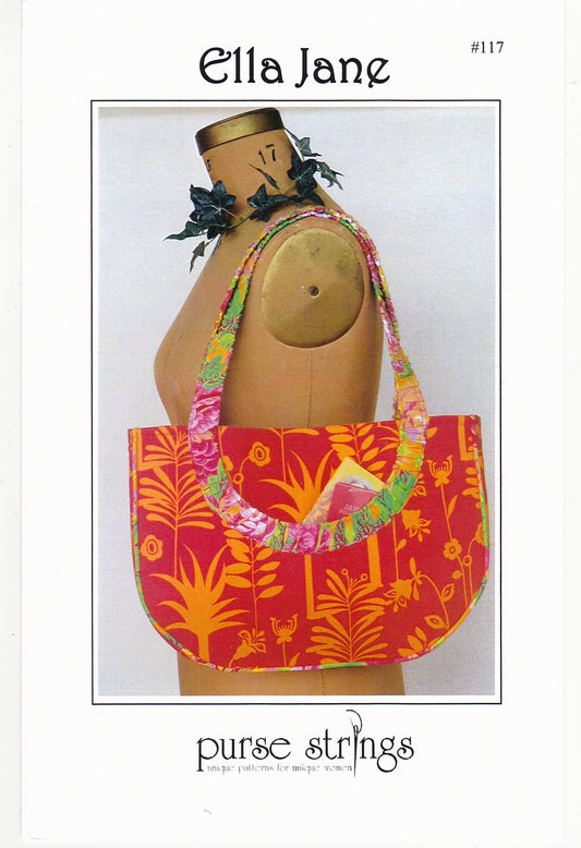 The Ella Jane Purse Sewing Pattern - Nonna's Notions N' Sew On