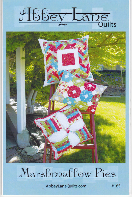 Marshmallow Pies Pillows Sewing Pattern - Nonna's Notions N' Sew On