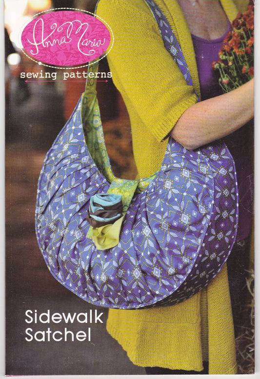 The Sidewalk Satchel Sewing Pattern - Nonna's Notions N' Sew On