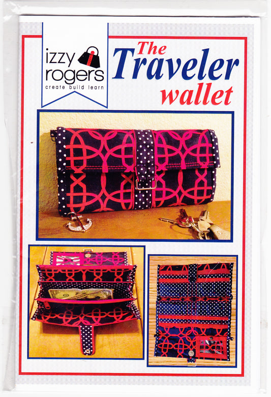 The Traveler Wallet - Nonna's Notions N' Sew On
