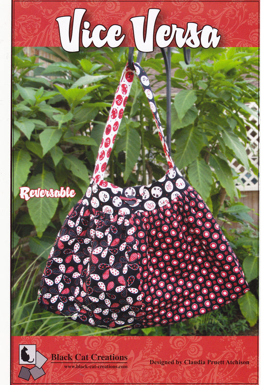 The Vice Versa Purse Sewing Pattern - Nonna's Notions N' Sew On