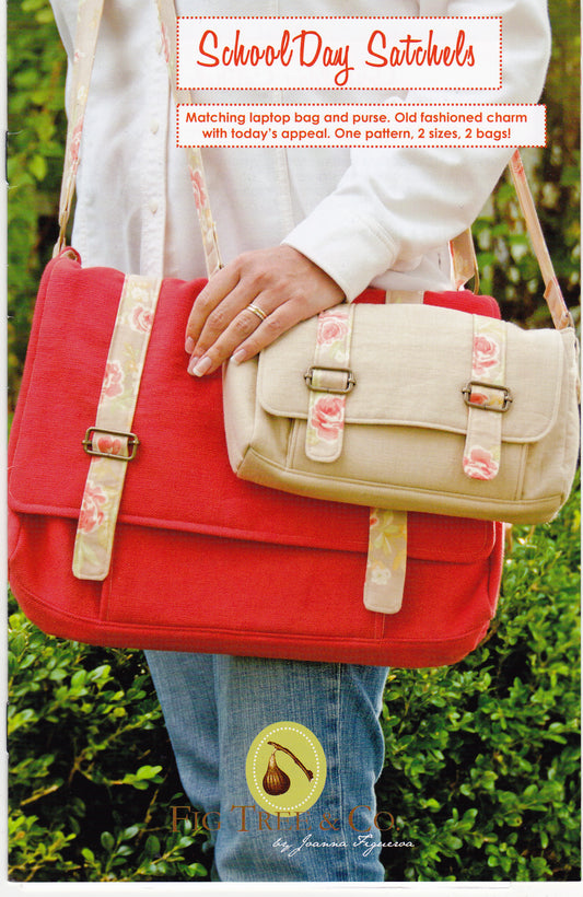 School Day Satchels Sewing Pattern - Nonna's Notions N' Sew On