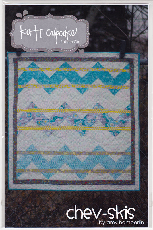 Chev-Skis Baby Quilt Pattern - Nonna's Notions N' Sew On