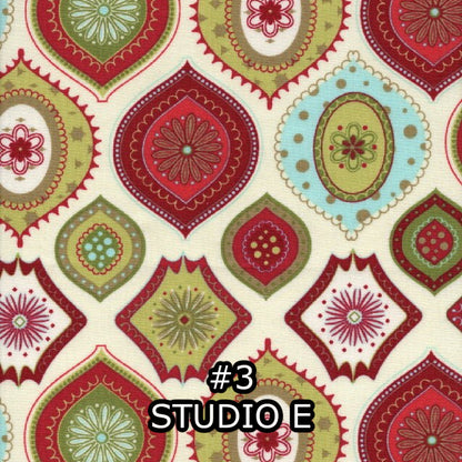 Fat Quarters with Christmas Prints - Nonna's Notions N' Sew On