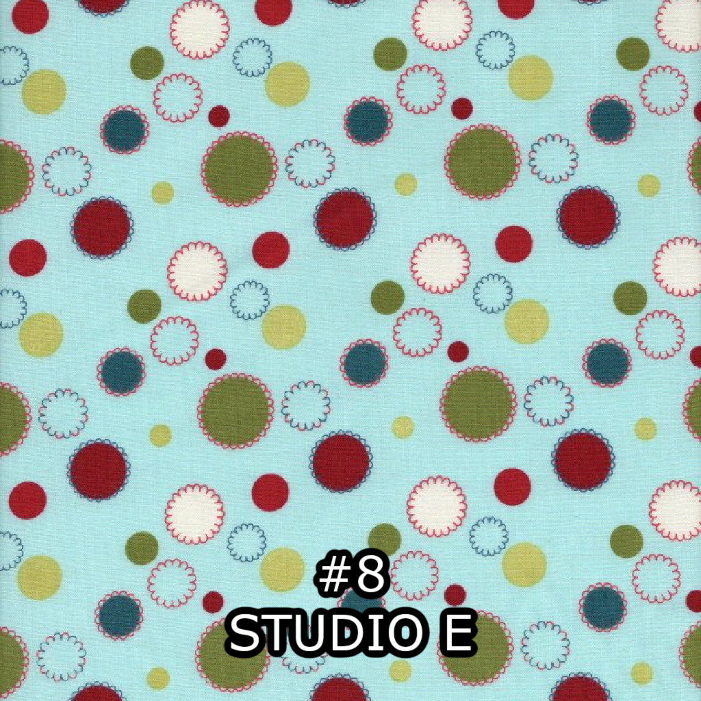 Fat Quarters with Polka Dots - Nonna's Notions N' Sew On