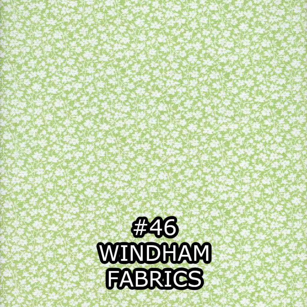 Fat Quarters with Shades of Green Prints - Nonna's Notions N' Sew On
