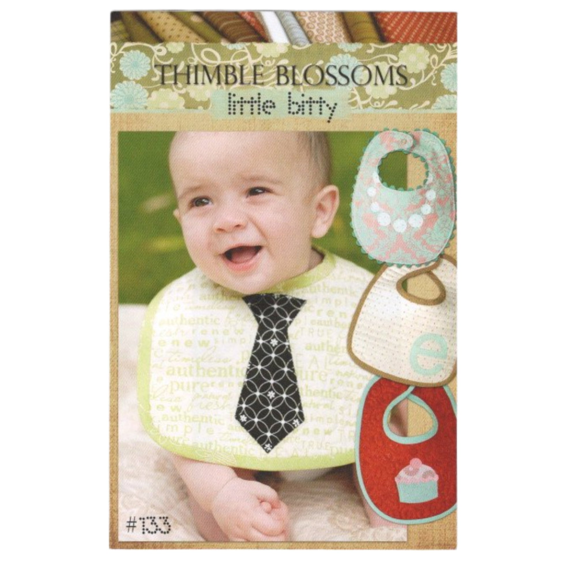 Little Bitty Bibs Sewing Pattern - Nonna's Notions N' Sew On