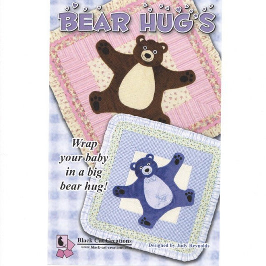 Bear Hugs Baby Quilt Sewing Pattern - Nonna's Notions N' Sew On