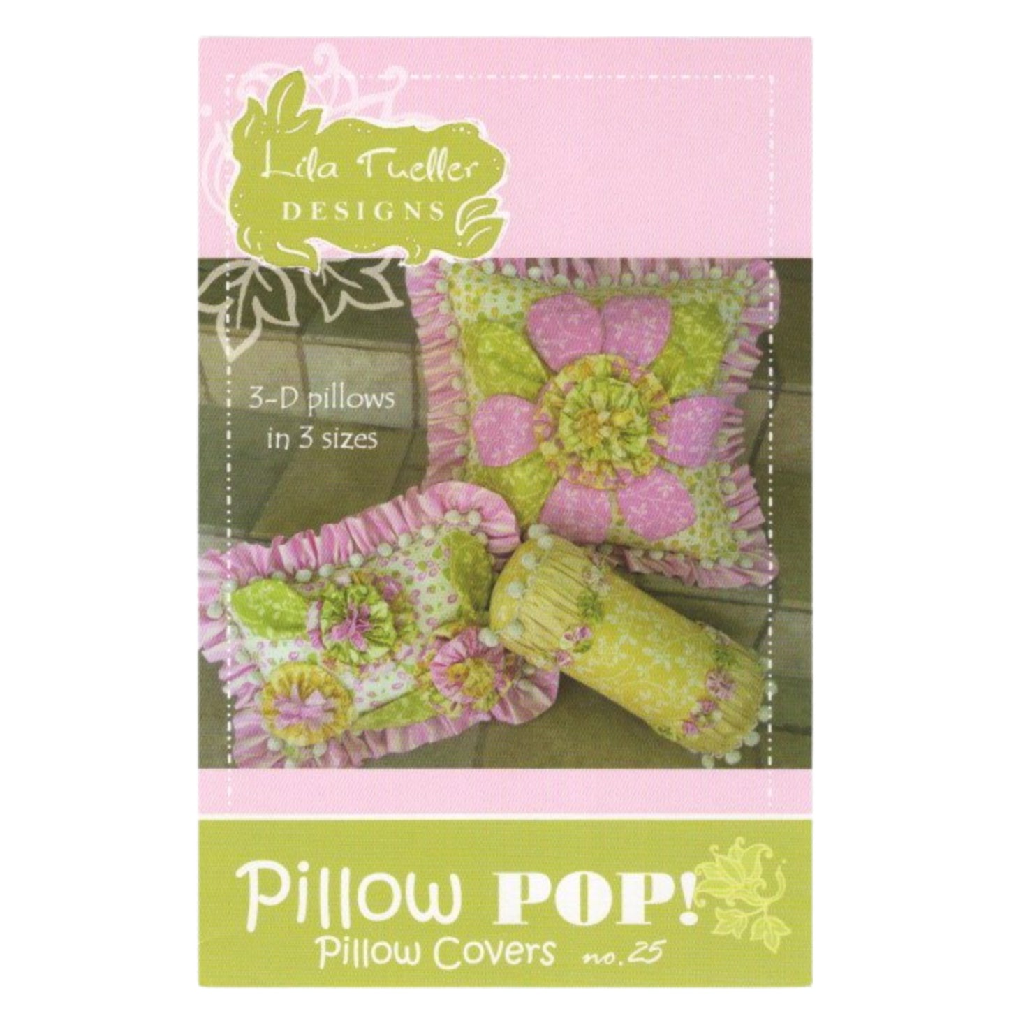 Pillow Pop! Pillow Covers Sewing Pattern - Nonna's Notions N' Sew On