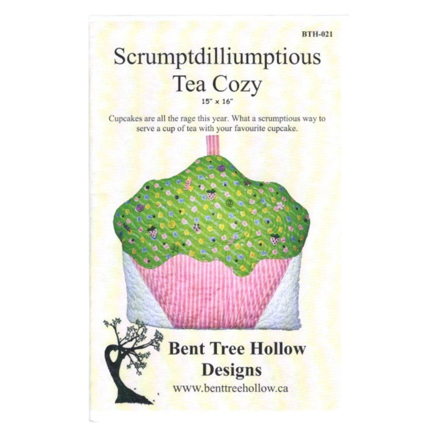Scrumptdilliumptious Tea Cozy Sewing Pattern - Nonna's Notions N' Sew On